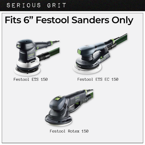 Festool 6 inch Round Sander Pad